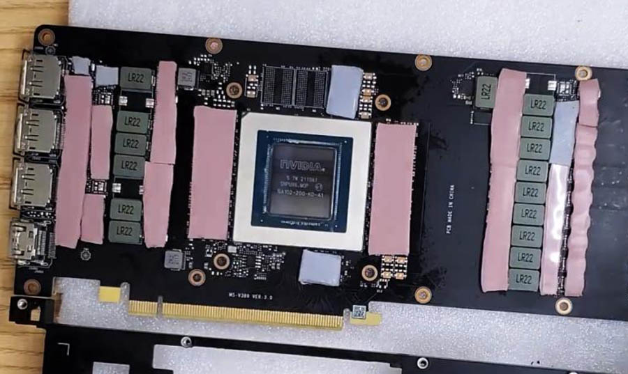 導熱(re)矽膠片在顯卡(ka)中的應用